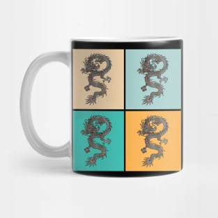 Japanese Aesthetic Dragon Pop Art Japan Streetwear 470 Mug